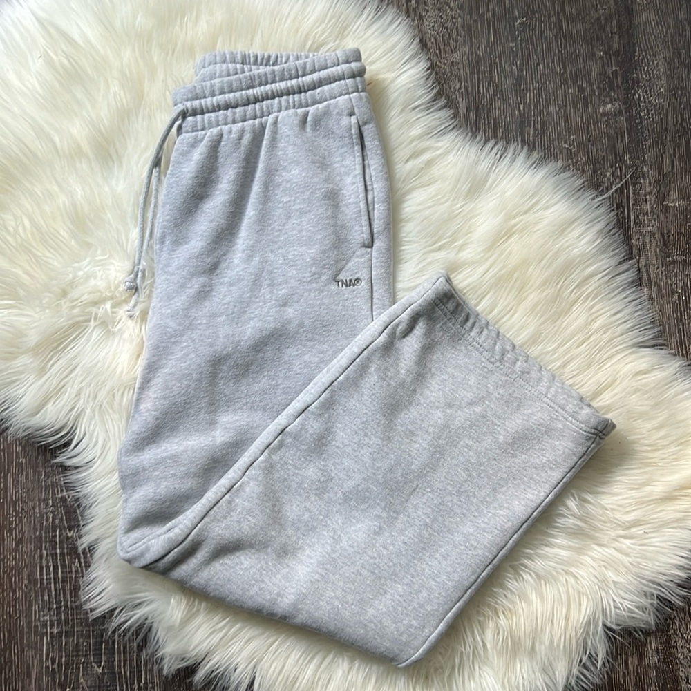 Aritzia TNA boyfriend fit/wide leg sweatpants